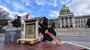 Pa. Capitol protests: Quiet, peaceful Sunday in Harrisburg amid planned protests