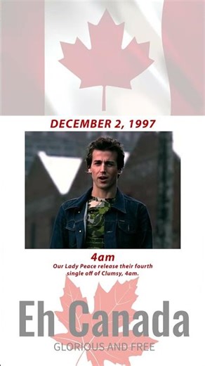 4am #1990s #ourladypeace #olp #4am #clumsy #canadian #music #canada #glorious #free #onthisday