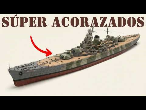 Los 25 ACORAZADOS más GRANDES que NUNCA navegaron