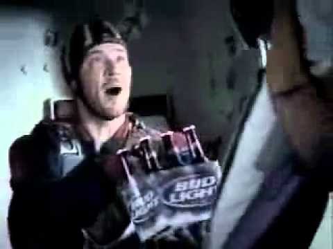 Bud Light Skydiving Commercial
