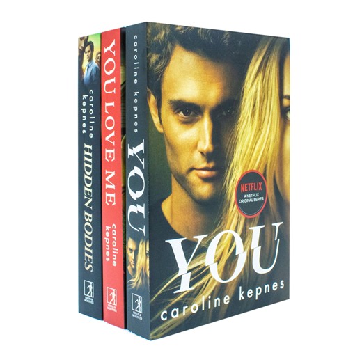 Caroline Kepnes Collection 3 Books Set - You, Hidden Bodies, You Love Me | Psychological Thriller & Dark Romance Novels