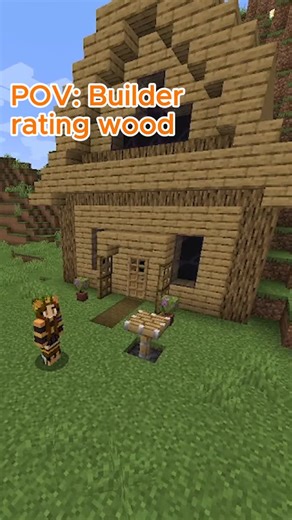 李ℍ할핟핖핪픹핣핚李 on Instagram: "builder rating wood #minecraft #shorts ️JAVA & BEDROCK COMPATIBLE️ ◾ip: play.nectarmc.fun◾ ◾port: 25565◾"