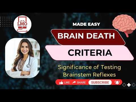 Diagnosis of Brain Death | Clinical Examination & Apnea Test