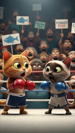 Two Cute Cats Boxing 😹🥊 | Funny Kitty Fight (Play Only!)