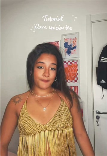 Tutorial fácil para iniciantes: Top de crochê passo a passo