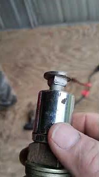 Small engine electric start conversion with a drill and socket.