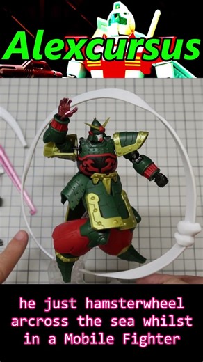 Hamster Wheel across the sea Kowloon (Haow) Gundam #shorts #gunpla #ggundam