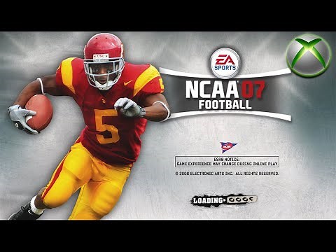 Playing NCAA Football 07 in 2024! XBOX 360 Gameplay