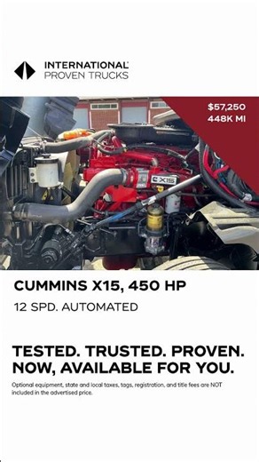 2022 International LT Stock # 505700 | International Used Truck Center Charlotte