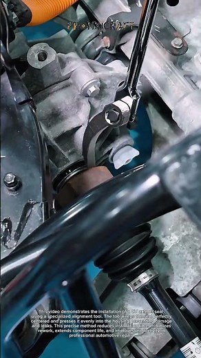 Precision CV Axle Seal Installation