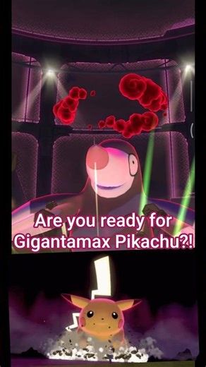 Make sure to get your #dynamax #excadrill ready!! #pokemongo #gigantamax #pikachu