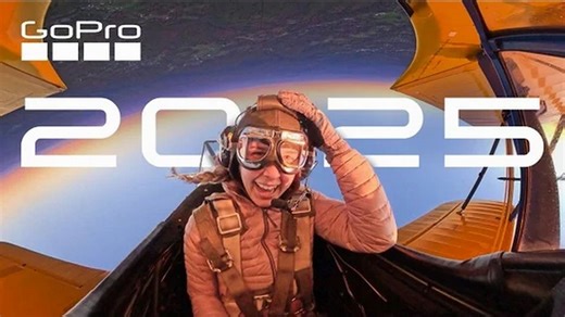 GoPro 2025年度精彩瞬间盘点，震撼依旧