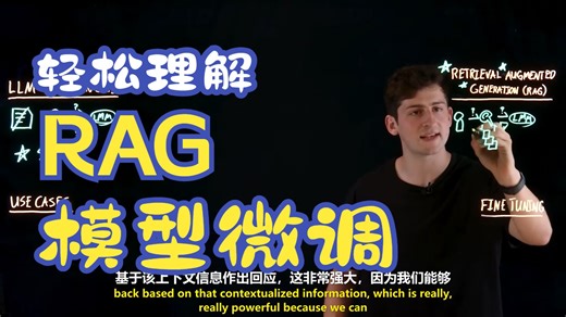 【AI编程】轻松理解：RAG VS 模型微调【中英字幕】