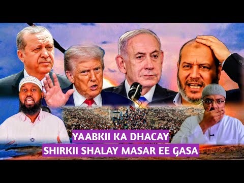 FADEEXO IYO CEEB WEYN OO KA DHACDAY SHIRKII MASAR DAAWO: SIR CULUS & FALANQAAYN; SH DULMDII & ANIGA