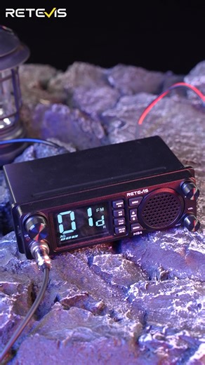 Introducing the RETEVIS MB4: The CB Radio for a Cleaner Dashboard & Clearer Communication. Cable clutter, gone. Messy installs, solved. The MB4 integrates seamlessly into your vehicle, keeping your cockpit organized while delivering powerful, reliable CB performance. Stay connected, not tangled. #RETEVIS #RETEVISReliable #NewArrival2026 #cbradio #trucks | RETEVIS