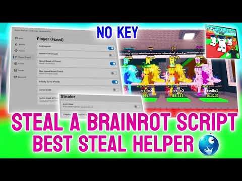 [🚀OP FUNCTIONS] Steal a Brainrot Best Script | INSTANT STEAL FLY TELEPORT INFINITI JUMP ESP