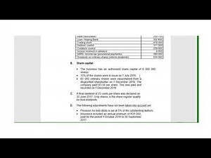 GR 12 Balance sheet part 1