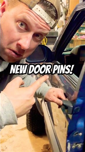 A Cheap Upgrade Replacement Jeep Cherokee Door Pins ‪@LotsOfProjects‬ #xj #jeep #replacement #cherokee