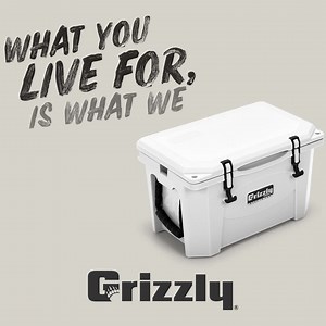 Designed for durability, our coolers hold up to tough abuse and pair well with people who dish it out. | Grizzly