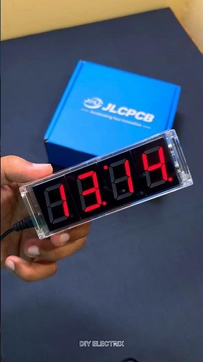 DIY Electronic Clock | Electronic Projects | DIY Digital Clock