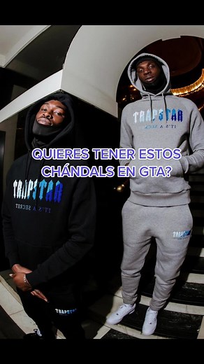 Chándal TRAPSTAR gris en gta🔥 #trapstar #drip #centralcee #drill #gta