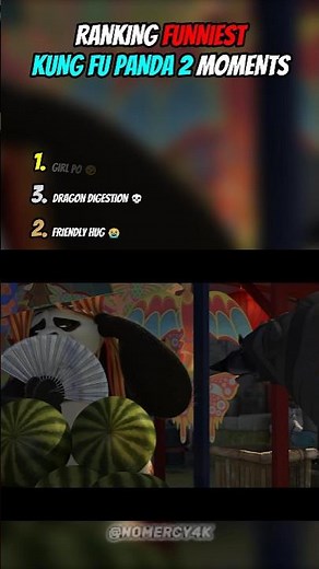 Ranking The Funniest Kung Fu Panda 2 Moments 😂 (Part 5) #usa