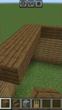 How to make a small simple starter base#minecraft#base#building#gaming