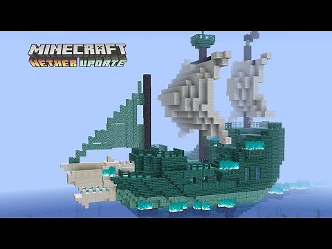 Minecraft: Nether Update - Ghost Ship (Speed Build)