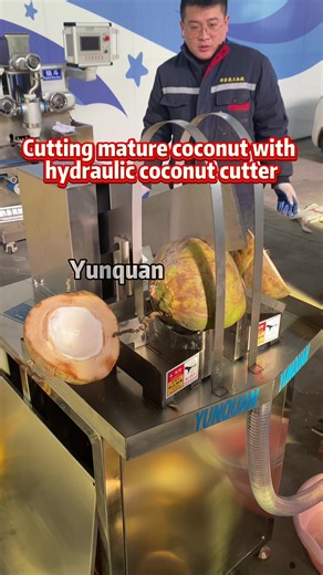 Innovative Coconut Separator Hydraulic Machines