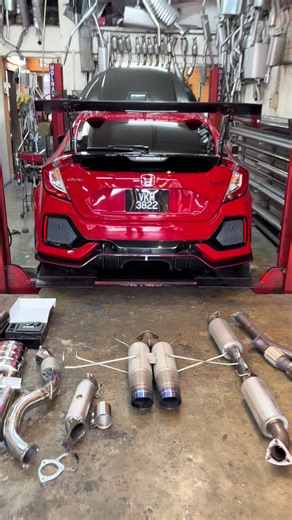 Customize Your FK8 Exhaust with a Full Set