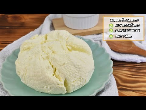 Como hacer REQUESÓN CASERO 3 ingredientes- FACIL Y ECONÓMICO