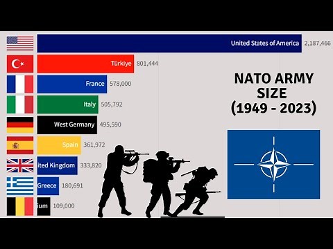 How Big Is NATO’s Military?