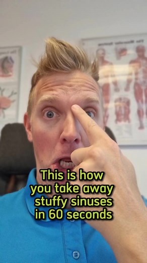 Looking for a quick and easy way to relieve sinus pain? Look no further than lymph massage! This simple technique uses finger pressure and massage on the lymph nodes to release congestion and pain in the sinuses. Sinus pain can be really frustrating, but with lymph massage, you can get quick and effective relief. In this video, we'll show you how to perform lymph massage, and how it can help relieve tension headaches and sinus pain. Watch and learn how to treat your sinus problems in just 60 sec