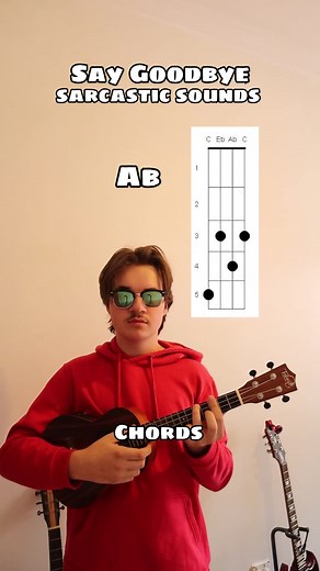 Full tutorial on my YouTube - lowfidelityboy #ukulele #ukuleletutorial #ukulelecover #sarcasticsounds