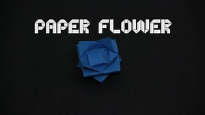 Origami Paper Flower  - Paper Flower Folding (By OrigamiArtists)