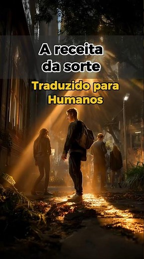 O segredo para CONSTRUIR sua própria sorte