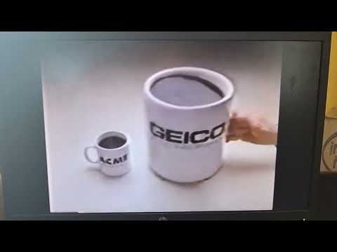 Geico Direct Car Constellations Middle of The Night and Coffee Mugs Commercial 2001 Fast Slow Normal