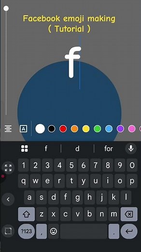 Facebook emoji making Tutorial