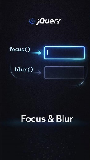 jQuery Focus & Blur 🔥 Improve Input UX #coding #shorts