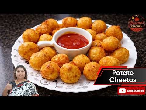Potato Cheetos | আলু চিটোস | Crispy Homemade Cheetos Recipe | Jharna’s Kitchen Official