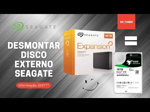 Desmontar disco externo Seagate ✅ 16TB 👏
