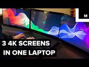 Razer 3-screen laptop