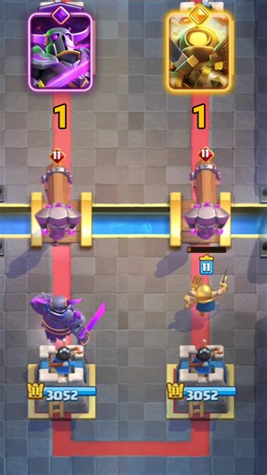 Evo pekka vs Hero mini pekka 🔥