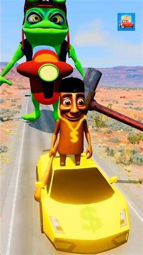 Funny & Weird Cars VS Strange Hammer in BeamNG.drive