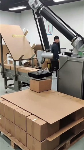 Palletizing Robot: Automated Production Helper.