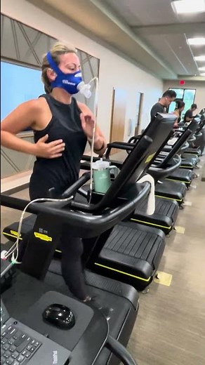 VO2 Max Treadmill Running Test