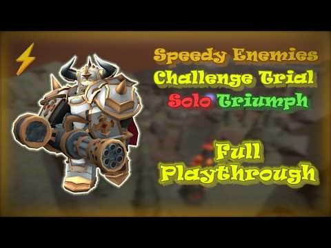 Roblox - Tower Defense Simulator | Speedy Enemies Trial SOLO Triumph