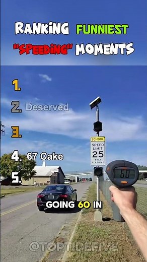 Top 5 speeding moments you have to watch! #funny #prank #comedy #fails