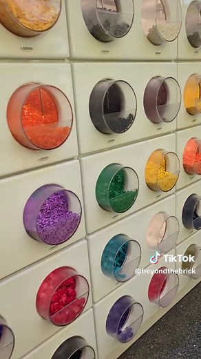 Explore the Massive Pick-A-Brick Wall at LEGO Store Mall of America!