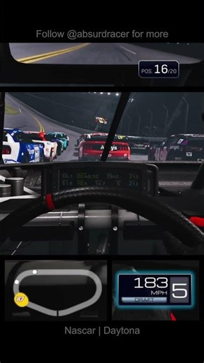 Crashing and Getting Off Track Just Before the Finish Line | NASCAR